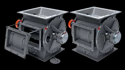 Rotary airlock valve rebuilt to factory specifications